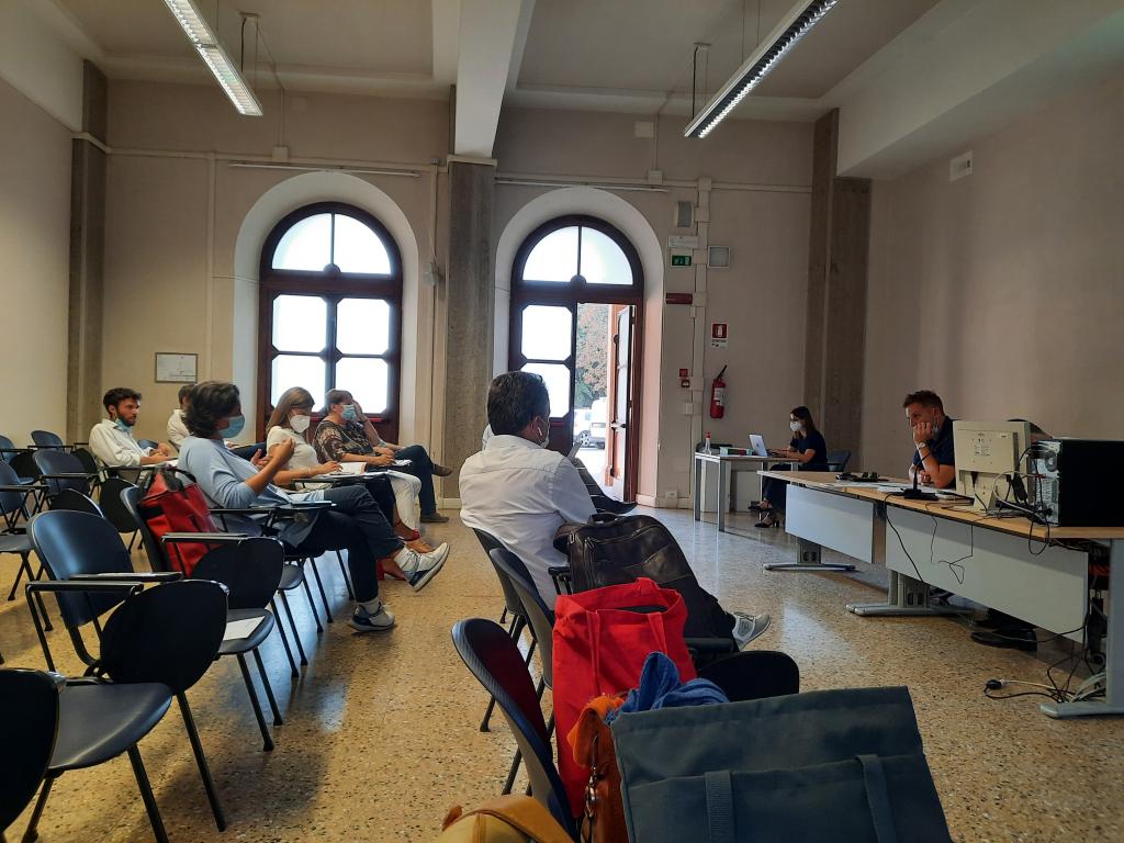 Un momento dell'incontro degli assessori dell’Unione Romagna Faentina