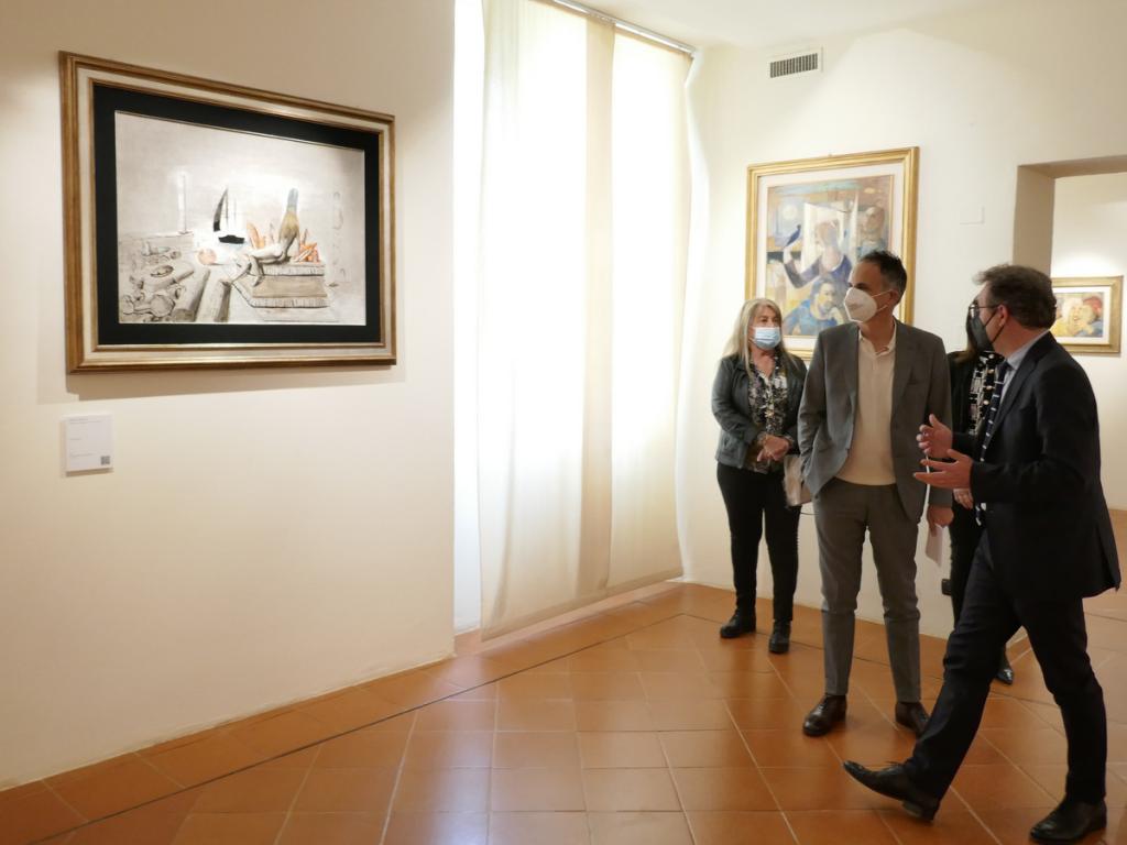 L'assessore Corsini in visita alla Pinacoteca